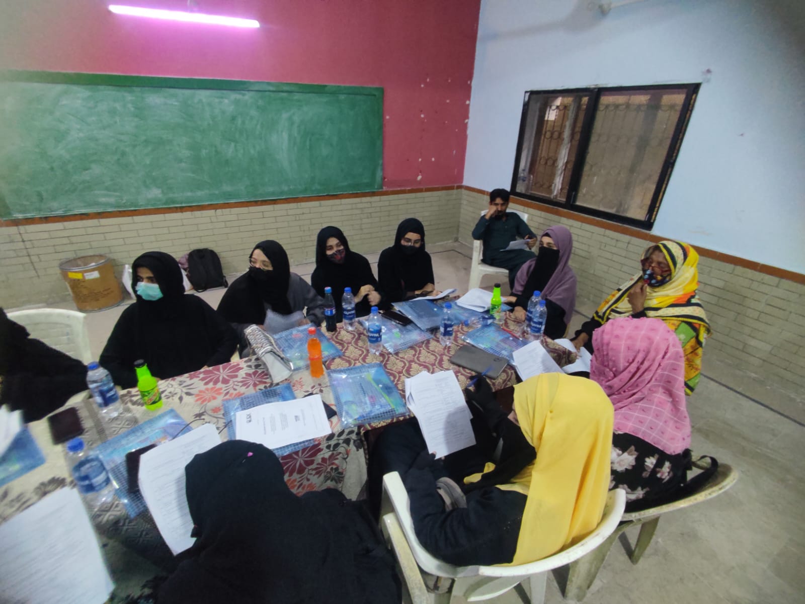 Two-day field staff training - socioeconomic survey of six old areas of Karachi