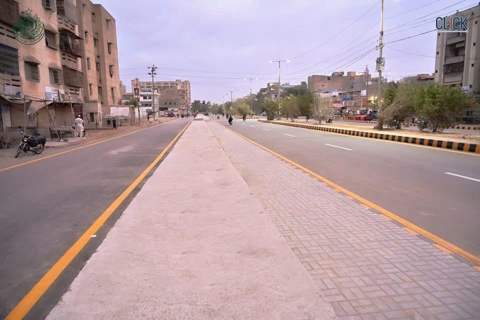Click Karachi road improvement - IPECS field supervision